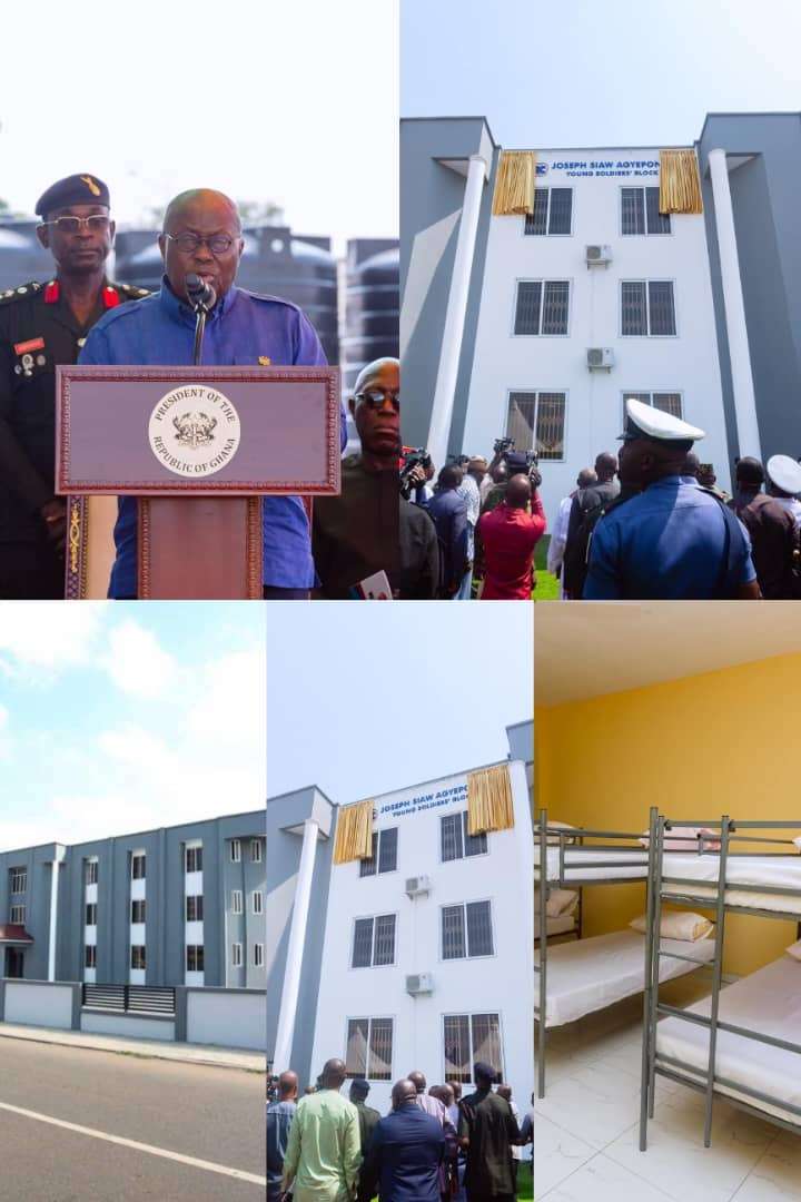 300 bed capacity accommodation commissioned for young soldiers at the 37 military hospital