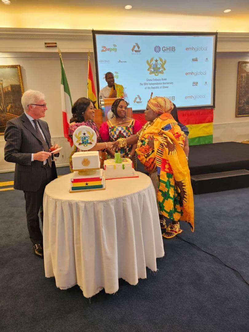 Ghana’s 66th National Day celebrations: Ghana’s mission in Italy welcomes Foreign Affairs Minister to Rome