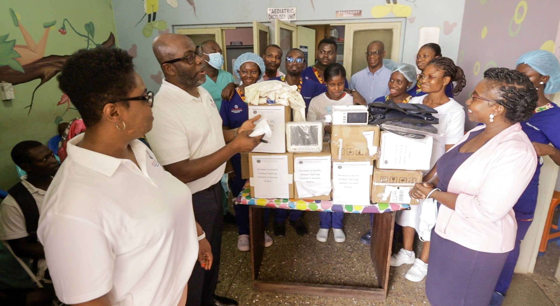 Cedi Foundation Donates to Support Children Cancer Unit of KATH