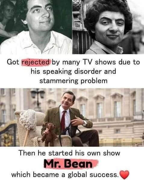 The Motivational Success Story of Mr. Bean (Rowan Atkinson)