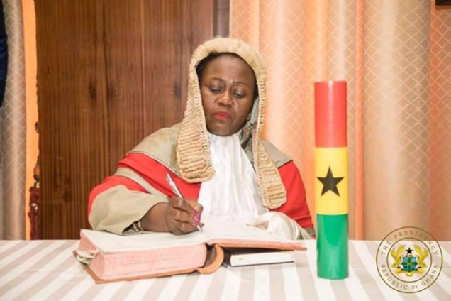 Parliament: Justice Gertrude Araba Esaaba Sackey Torkornoo approved as the new Chief Justice of Ghana