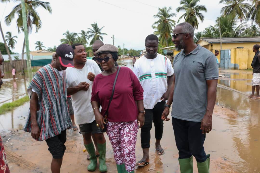 Statement: Ketu South Member of Parliament Tours Flooded Areas in the Constituency
