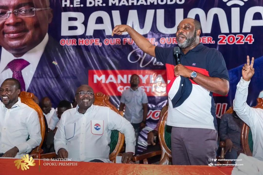 NPP primaries: Napo commits Manhyia South’s support to Bawumia
