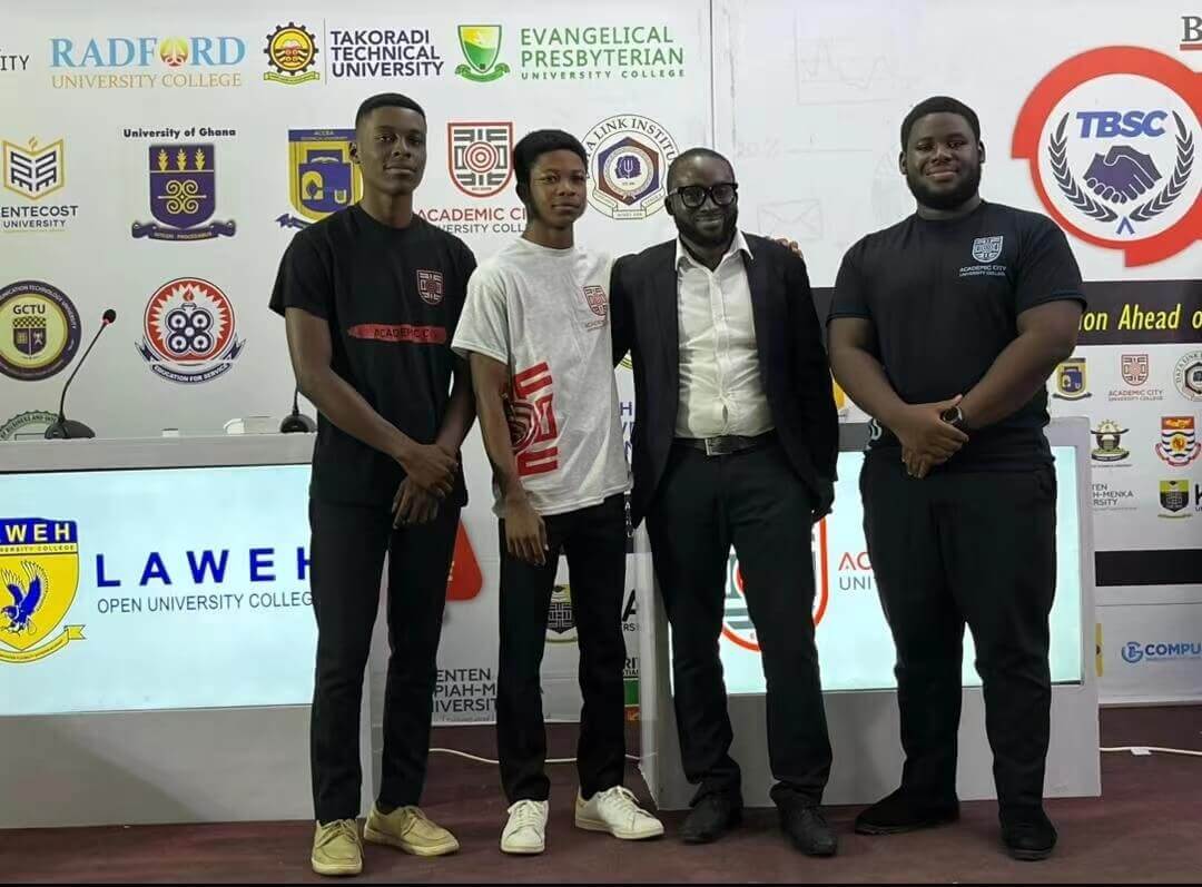 Academic City Advances to Zonal Championship Finals at the Tertiary Business Sense Challenge