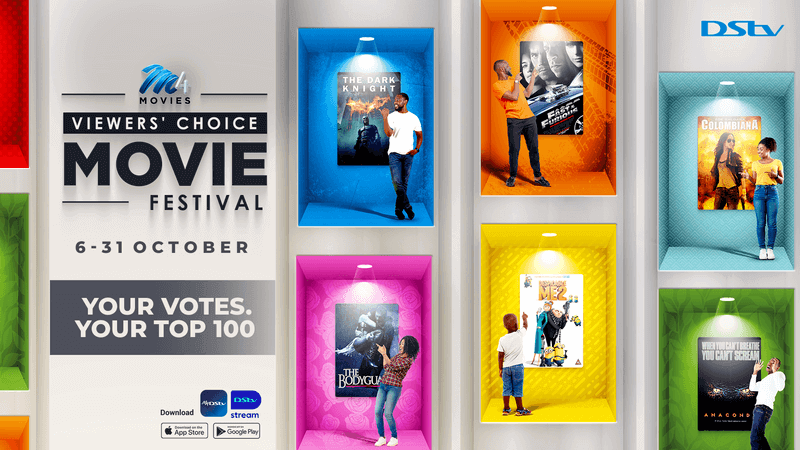 DStv presents the Viewer's Choice Movie Festival!