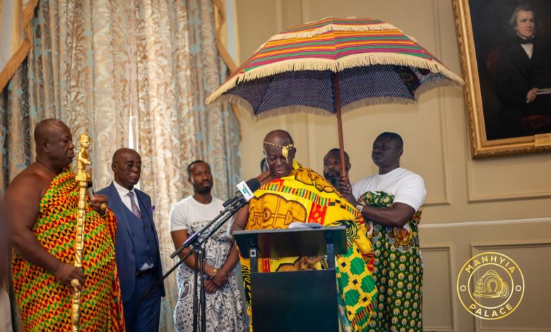 In Ghana Traditional Rulers can only offer “useful counsel and advice” to politicians -Otumfuo laments