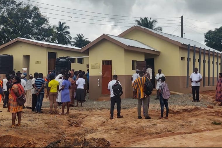 The Church of Jesus Christ of Latter-Day Saints Commissions Modern Toilet Facilities in Ketu North