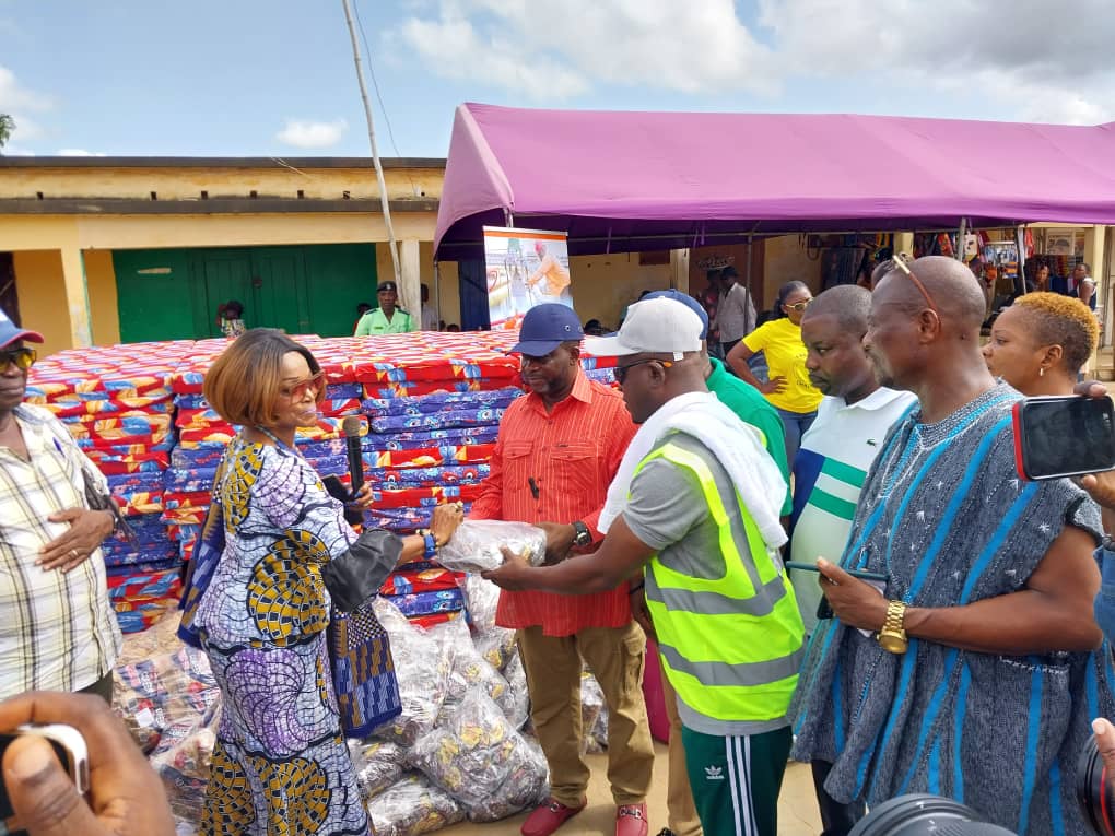 Ghana Gas donates to flood victims in Volta Region