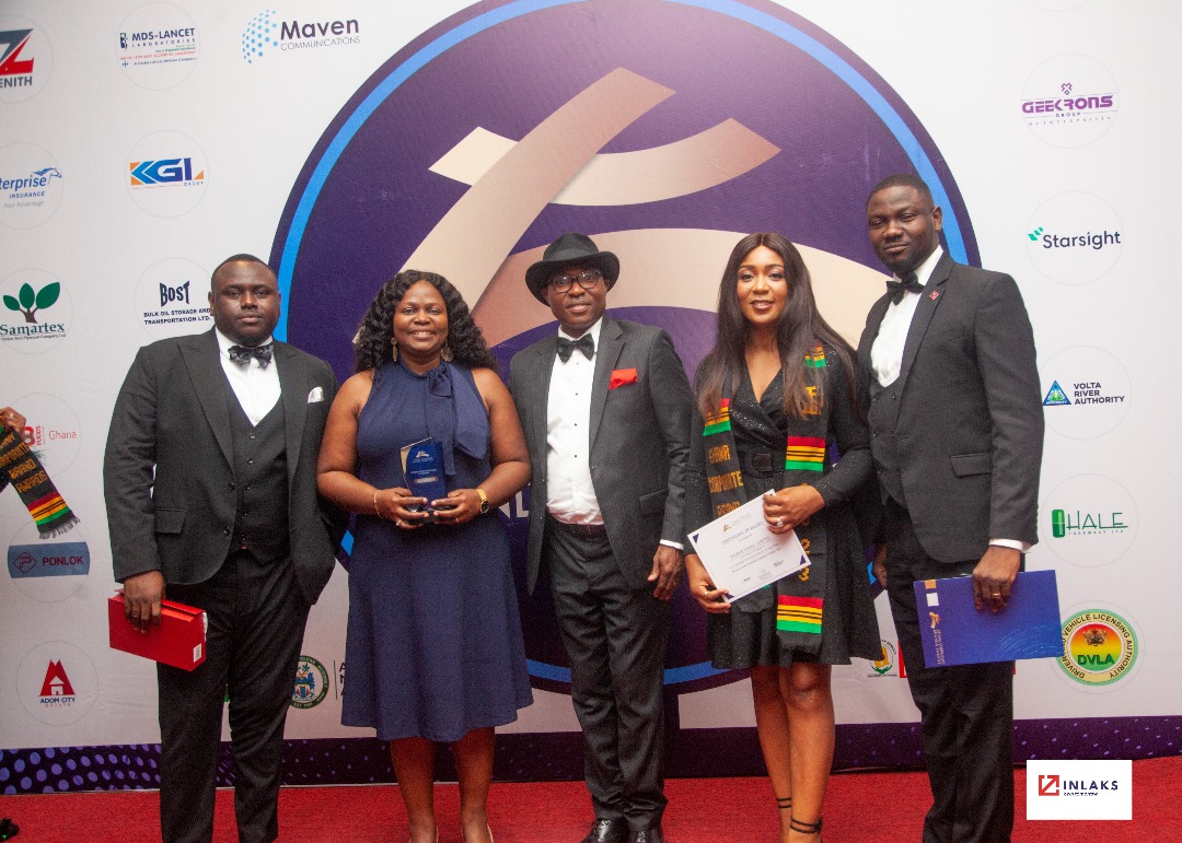 Inlaks recognised as ICT Service Provider Brand of The Year at Ghana Corporate Brands Awards