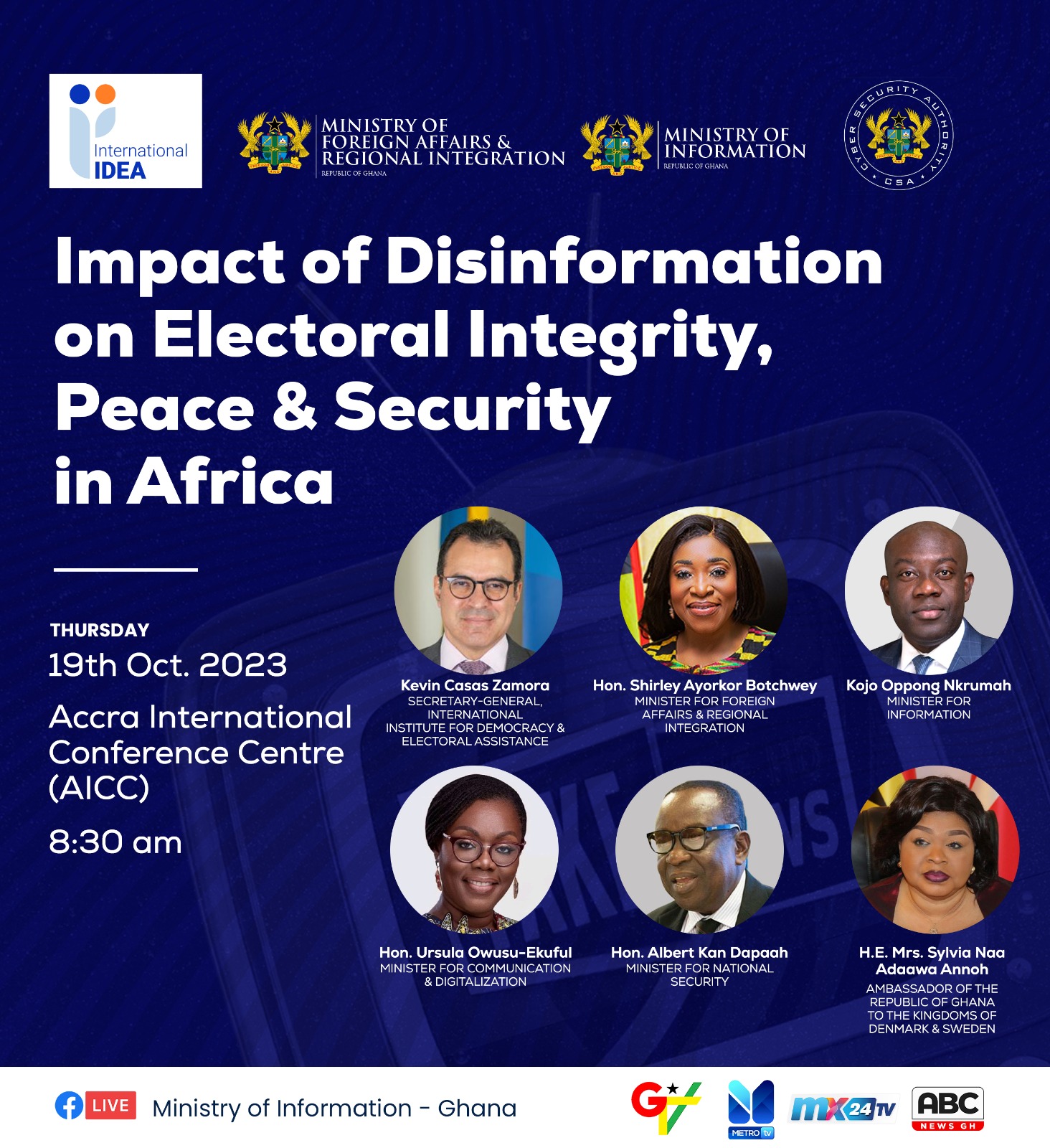 Gov't to hold Seminar on Impact of Disinformation