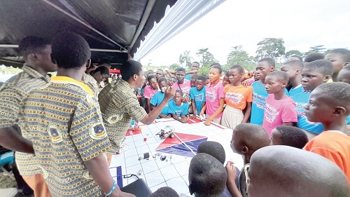 Science, technology fair held at Abakoase for pupils
