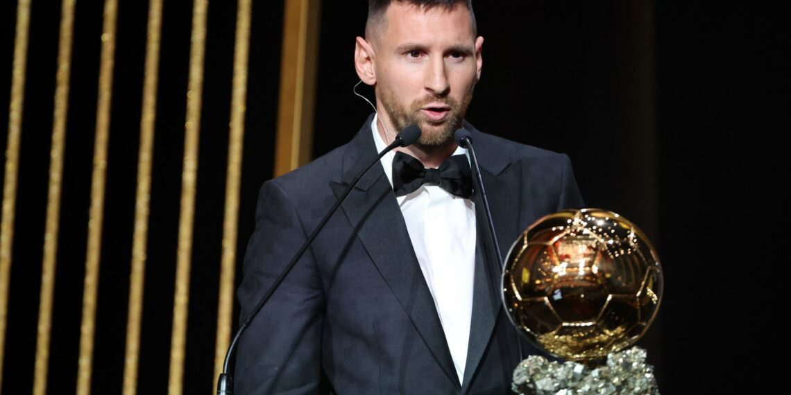 Lionel Messi wins record-extending eighth Ballon d’Or