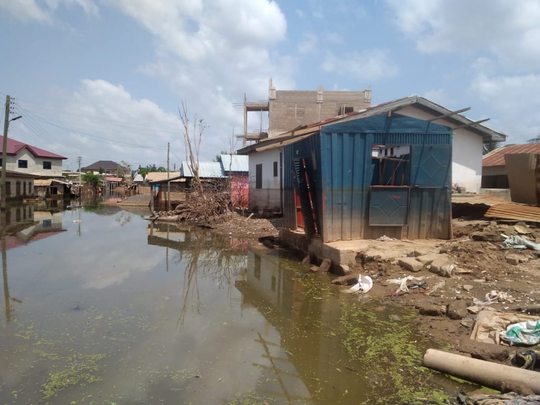 All things being equal flooded areas could be returned to normal in two weeks time -NADMO