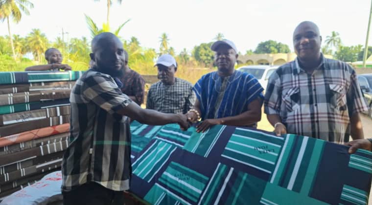 Aflao Traditional Council Receives Relief Items From Wilmar Ghana for Ketu South Flood Victims