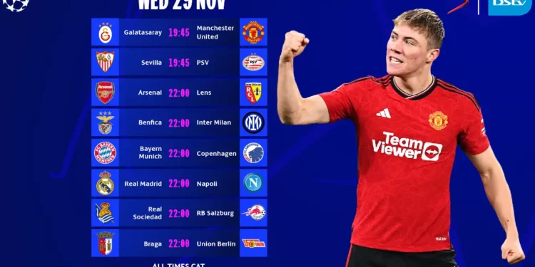 UCL: Wednesday game-by-game preview