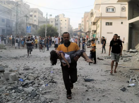 Dozens reportedly killed in Gaza refugee camp