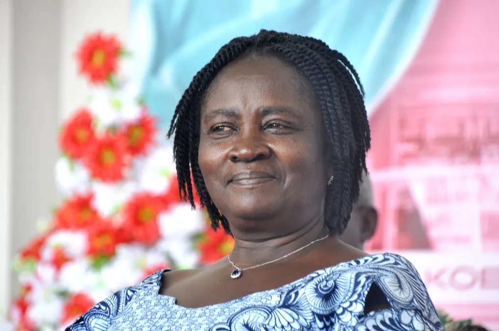 Professor Naana Jane Opoku-Agyemang commissions refurbished Komenda market