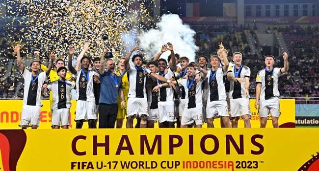 Fifa U-17 World Cup: Germany beat France on penalties to lift maiden trophy
