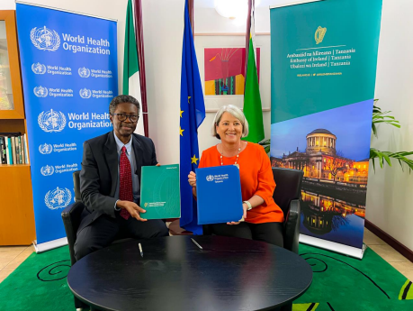 WHO and Government of Ireland collaborate to strengthen health system resilience in Tanzania