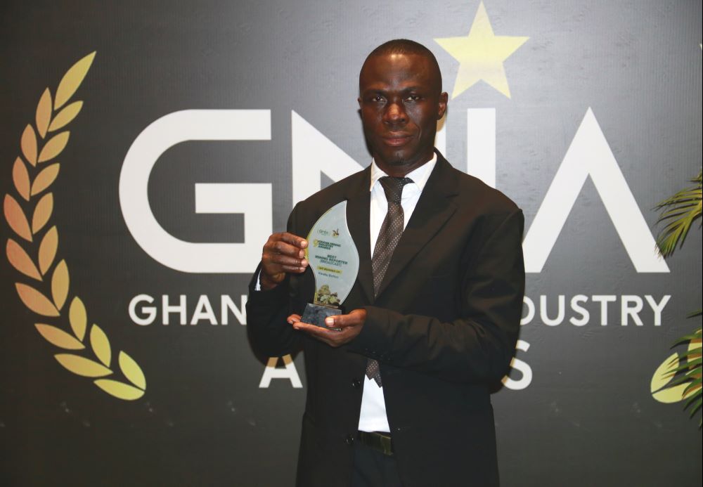Kweku Bolton Wins Best Mining Reporter Award at 9th GMIA  