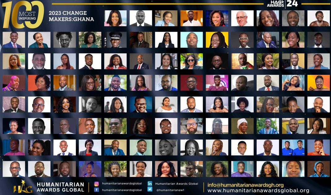 The 100 Most Inspiring Change Makers in Ghana: According to HAG