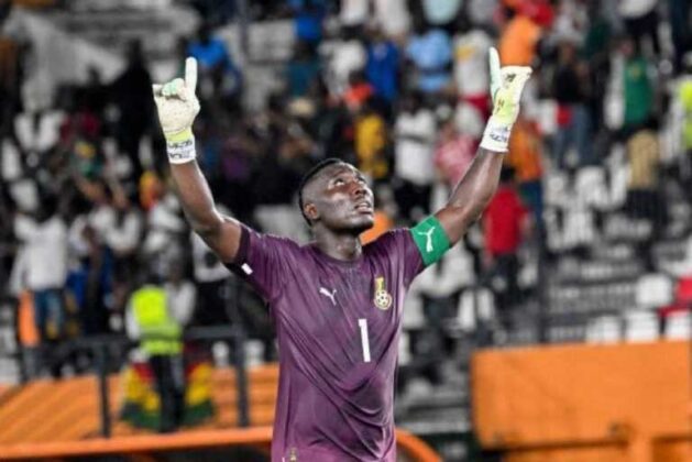 AFCON 2023: Ghana’s Black Stars first choice goalkeeper Richard Ofori shifts blame on defenders for conceding two cheap goals