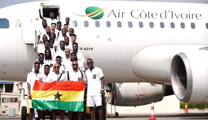 Ghana touches down safely in Ivory Coast for AFCON showdown