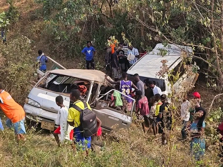 Nkawkaw: 4 school children, teacher killed in ghastly accident