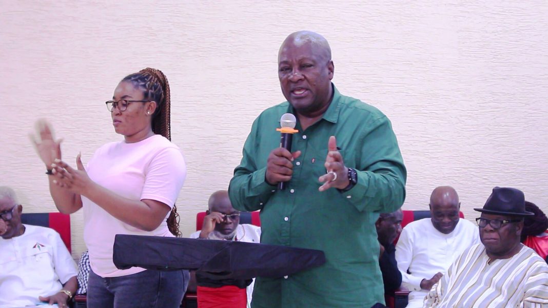 Mahama Calls Off Tour To Madina Over Unresolved Conflict Among Party Supporters