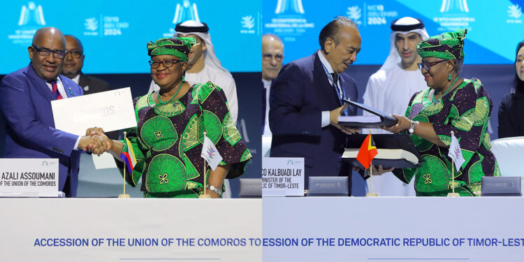 Ministers approve WTO membership of Comoros and Timor-Leste at MC13