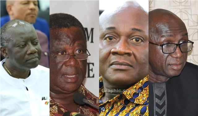 Final ministerial shake up: Ofori-Atta, Amoako Atta, Dan Botwe and Dery out