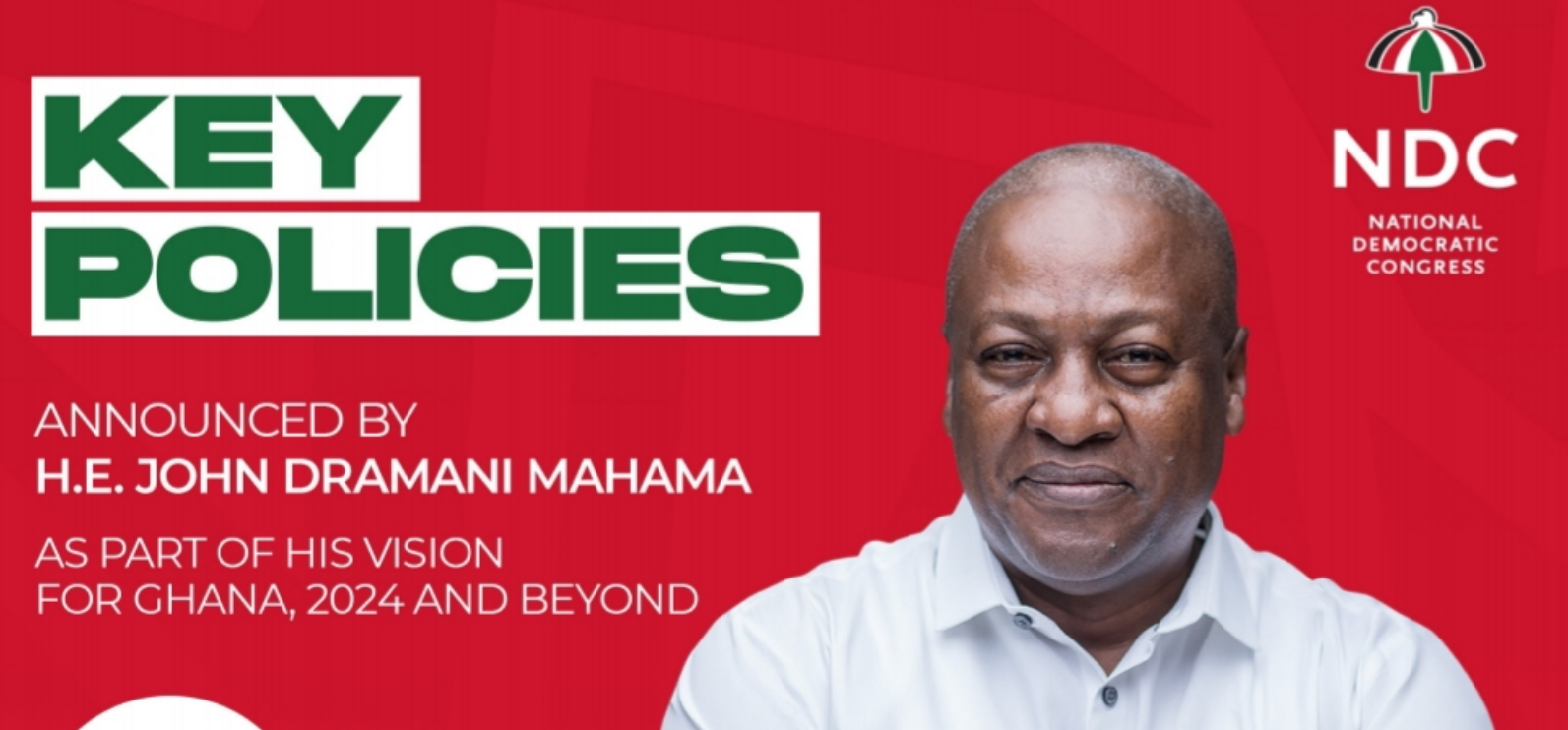 Mahama’s 60 Key policies continue to flood social media owing to its socially inclined nature