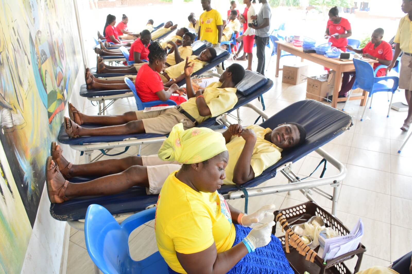 MTN Ghana Foundation Secures 6000 Units of Blood for the National Blood Service in its Annual ‘’Save A Life Campaign’’