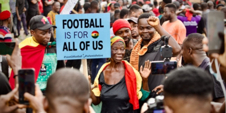 ‘SaveGhanaFootball’ demo hits Kumasi, February 23