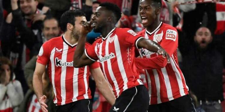 Inaki Williams fires Athletic Bilbao into Copa del Rey final