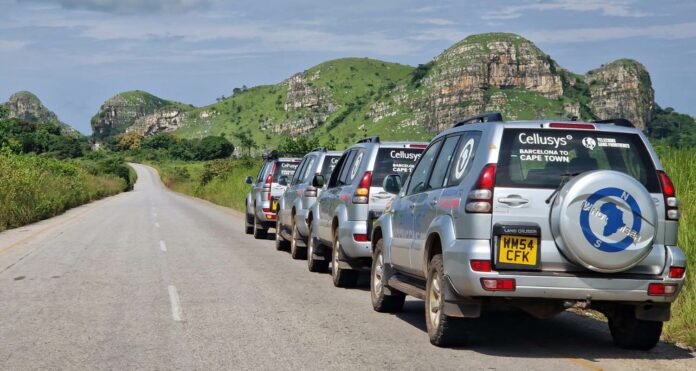 Telecoms specialists complete epic cross-Africa road trip