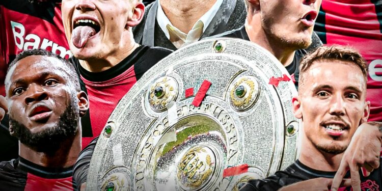 Bayer Leverkusen win first Bundesliga crown, breaking Bayern’s 11-year run