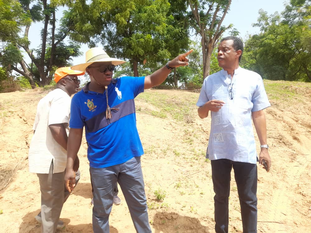 Damongo MP Visits Ongoing Project Sites In His Constituency