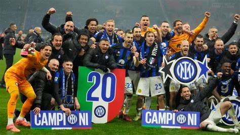 Inter Milan Clinches 20th Serie A Title, Outshining AC Milan in Tense Derby
