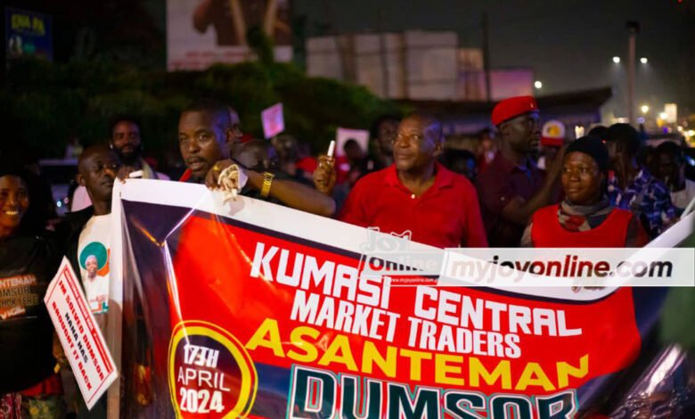 Residents Stage Vigil Over Dumsor in Kumasi