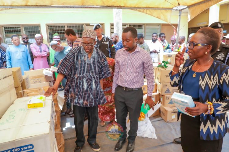 Speaker Bagbin donates medical supplies to Nadowli-Kaleo Hospital