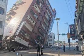 Strongest earthquake in 25 years hits Taiwan – seismology centre