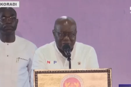 Akufo-Addo urges Ghanaians to vote for Bawumia, citing his loyalty and determination