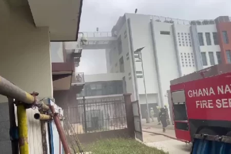 GNFS Investigates Cause of Fire at Parliament’s Job 600 Block