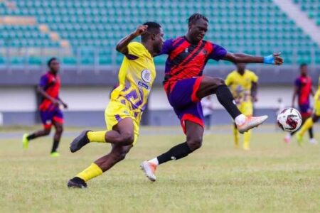 GPL: Medeama Head Coach unhappy with Legon Stadium pitch