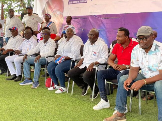 Bawumia, NPP PCs mobbed in Atwima Constituencies