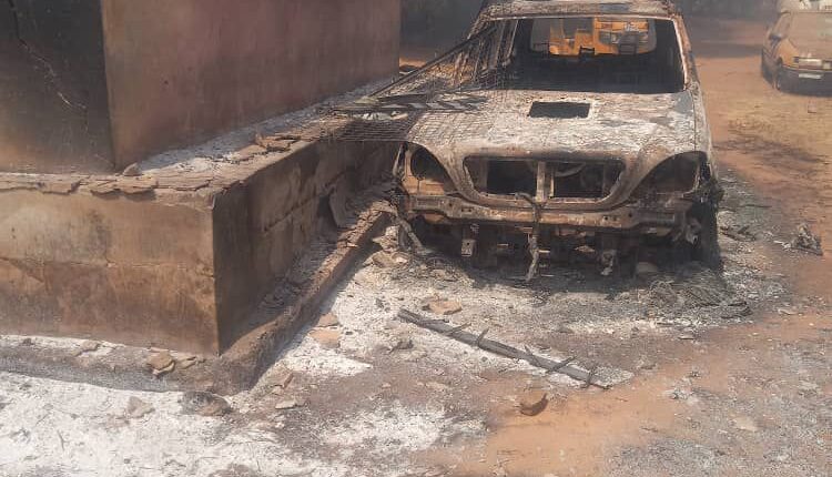 Ejura in Chaos: Police Station Torched After Suspect Dies in Custody