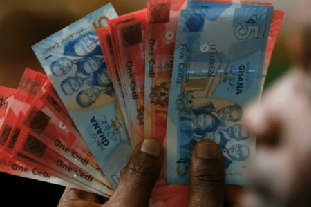 BoG rate: Cedi buys at 15.5422 to a Dollar, sells at 15.5578 on Monday